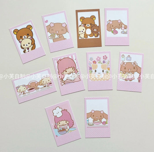 {byfufu} sanrio polaroid sets