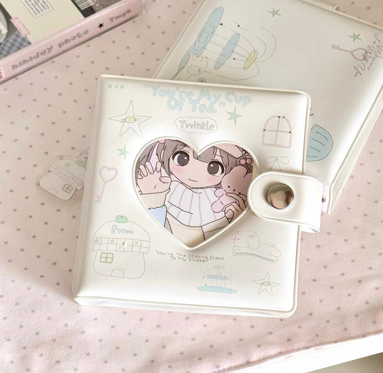 {ribbon shop} twinkle photocard binder