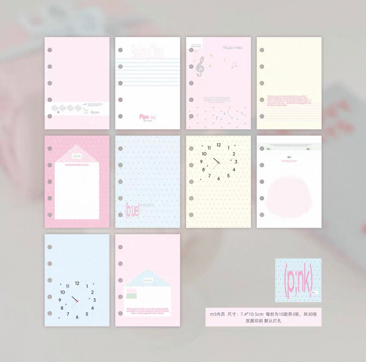 {ribbon shop} oneday m5 refill paper