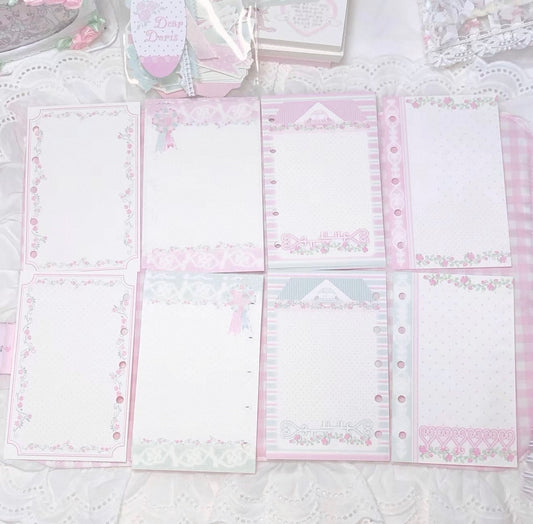 {DearDoris} m5/a7 sweet home rose vine binder refill set