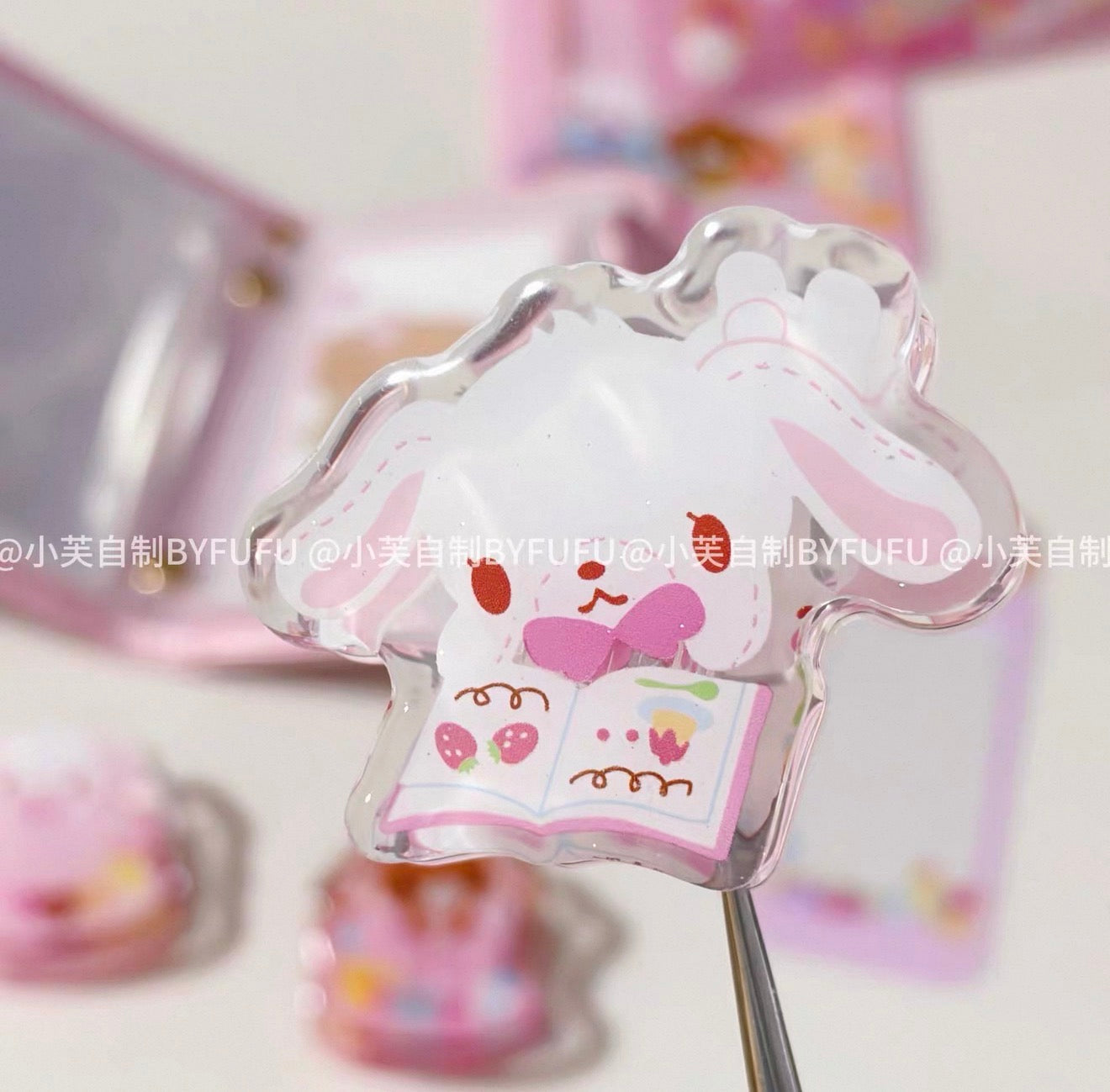 {byfufu} sweet sugarbunnies acrylic clip