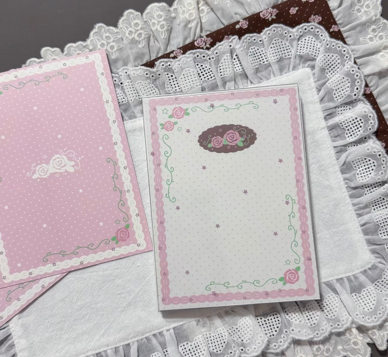 {pakupaku} rose a6 diary