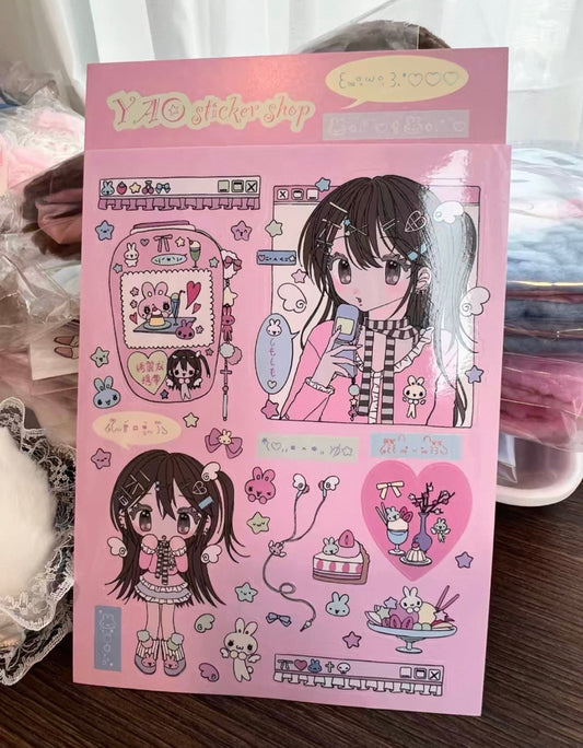 {YAO} y2k web girl