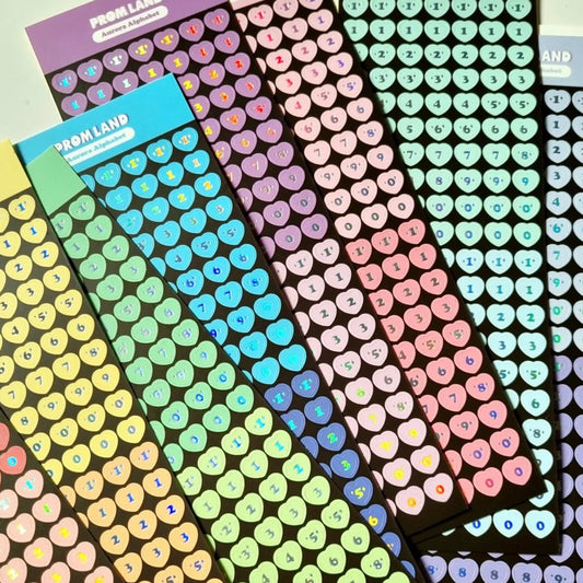 {hipromland} baby heart letters