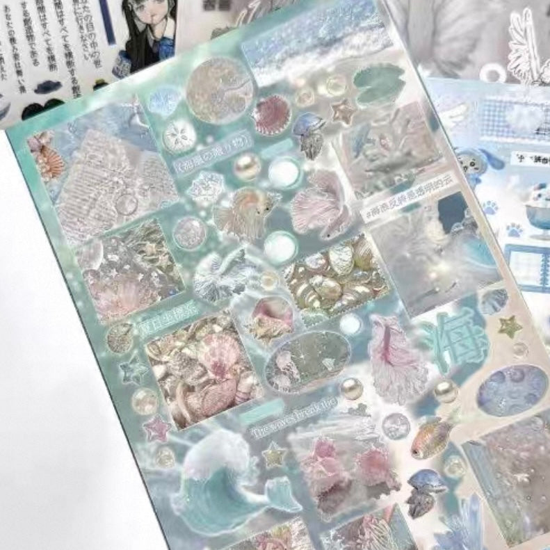 {c-艺术家} 32 page sweet language sticker book