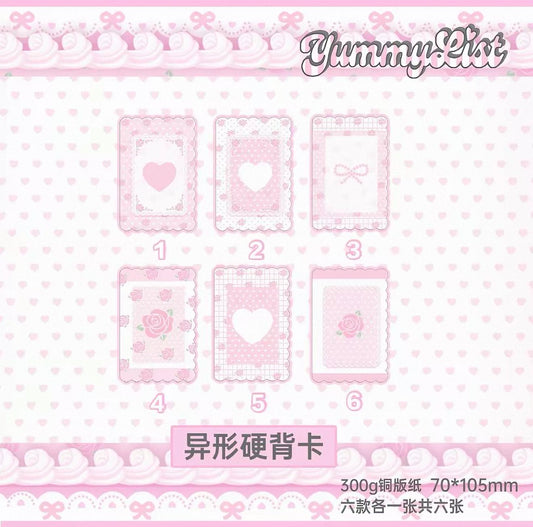 {yummylist} rosy m5 shaped refill set