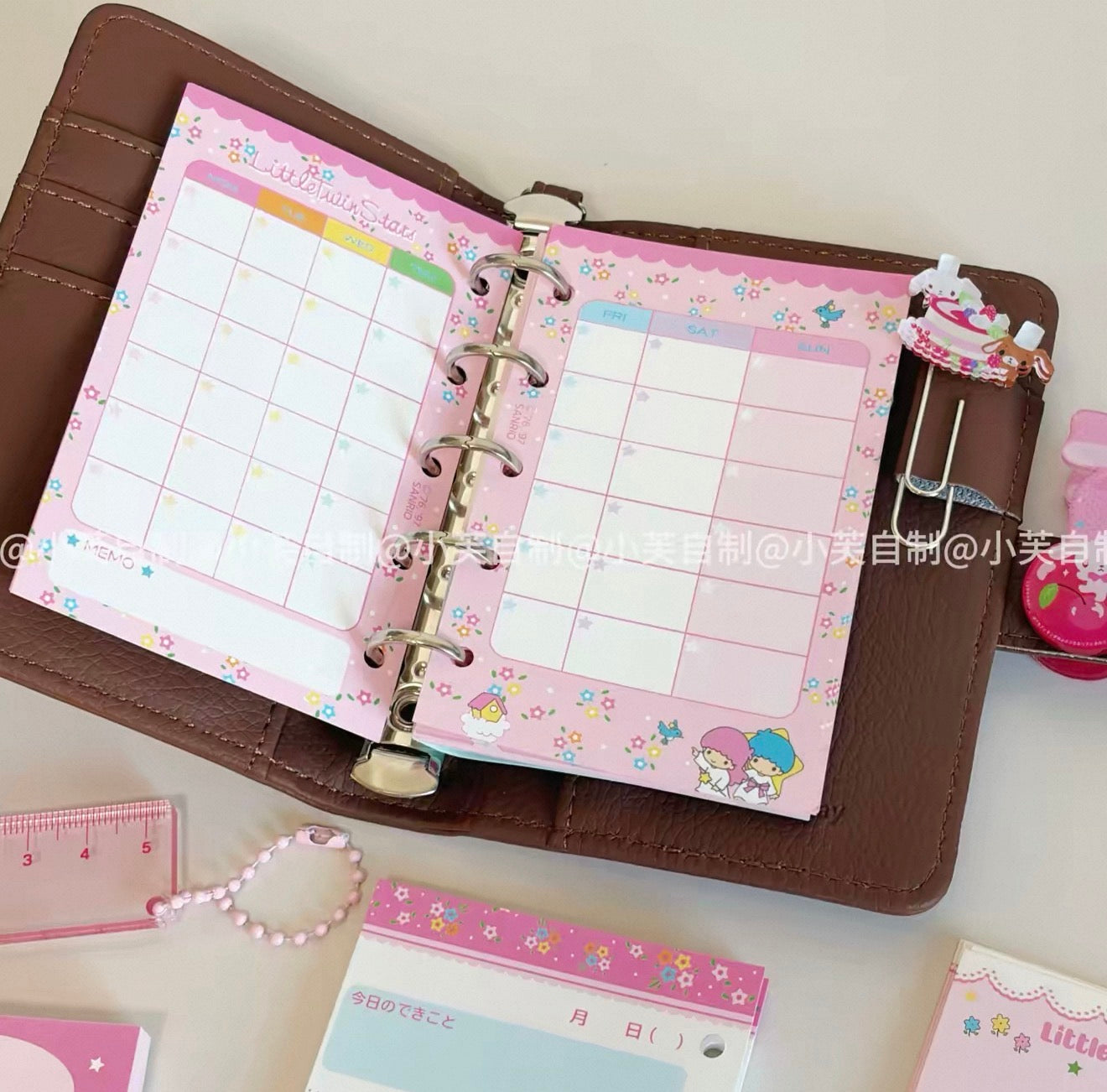 {byfufu} little twin stars retro a7/m5 refill