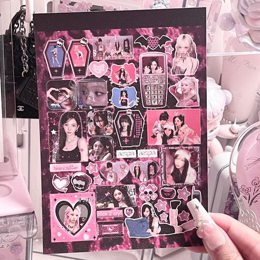{c-艺术家} aespa series : monster high