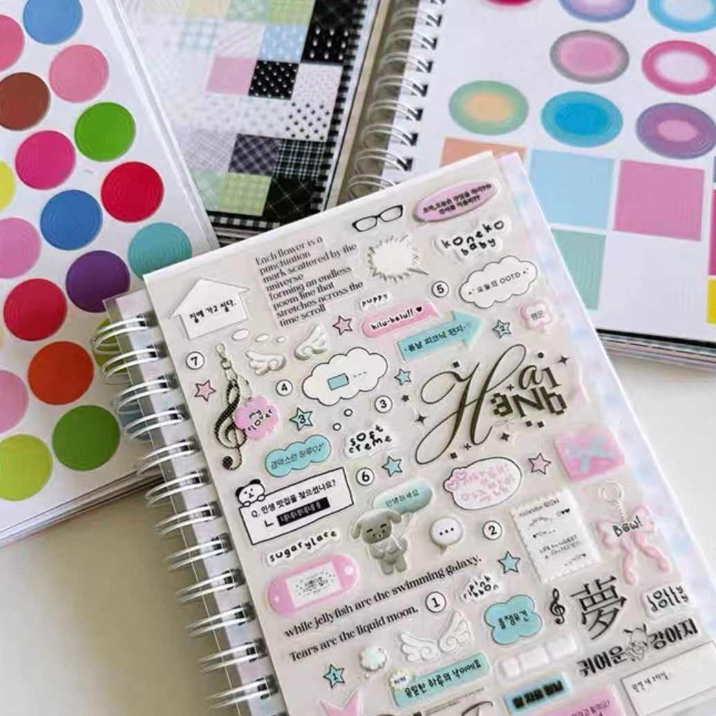 {c-贴纸书} 32p deco parts sticker book
