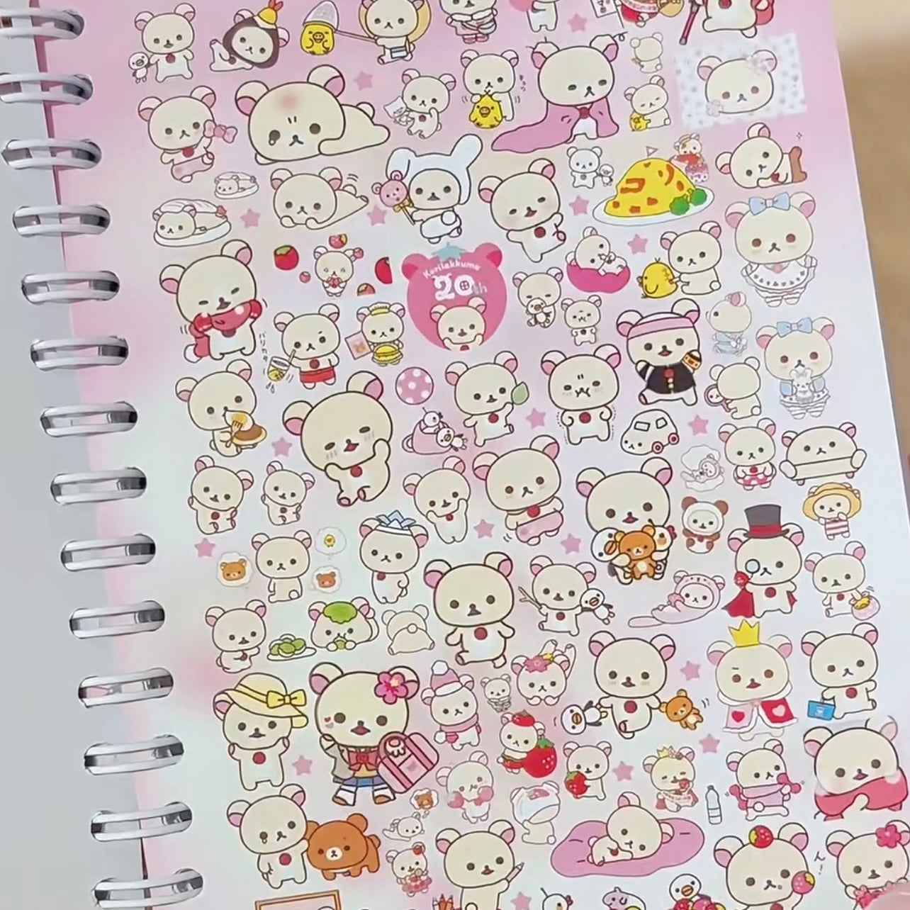 {c-贴纸书} 45 page bean buns 2q sticker book