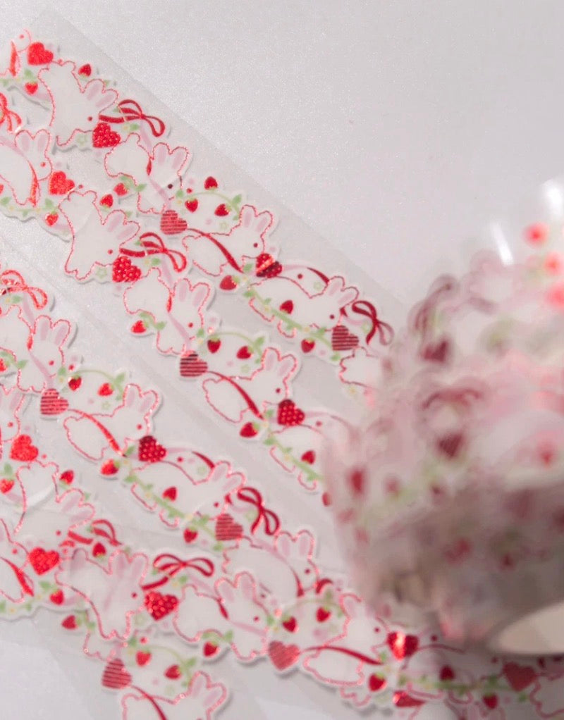 {pearly button} holly bunny parade