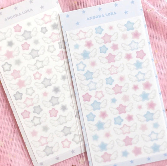 {angora lora} winged stars