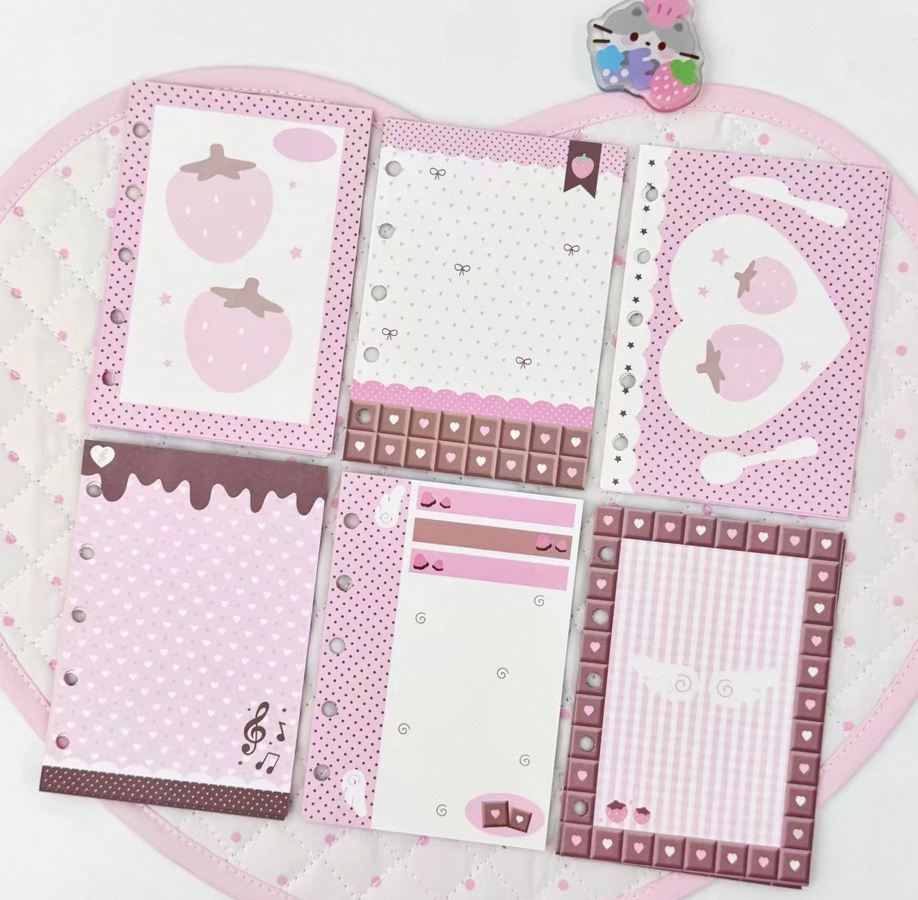 {pakupaku} m5 strawberry chocolate refill set