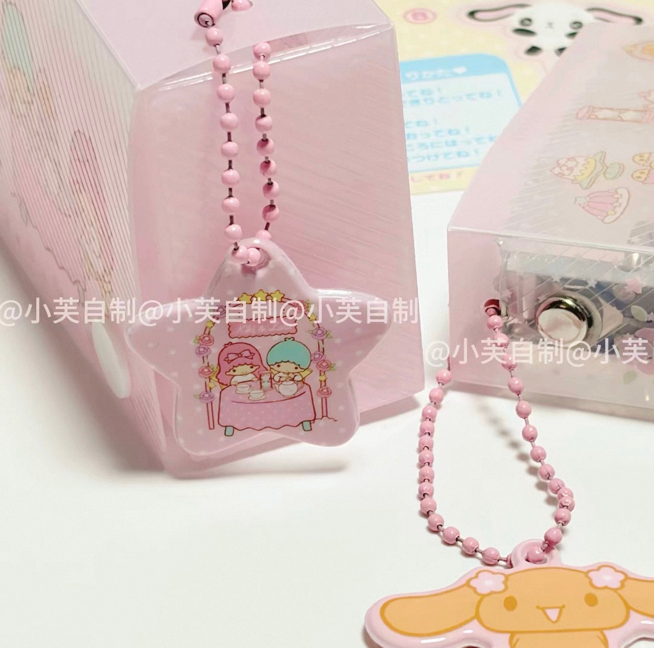 {byfufu} 2 puffy pendant