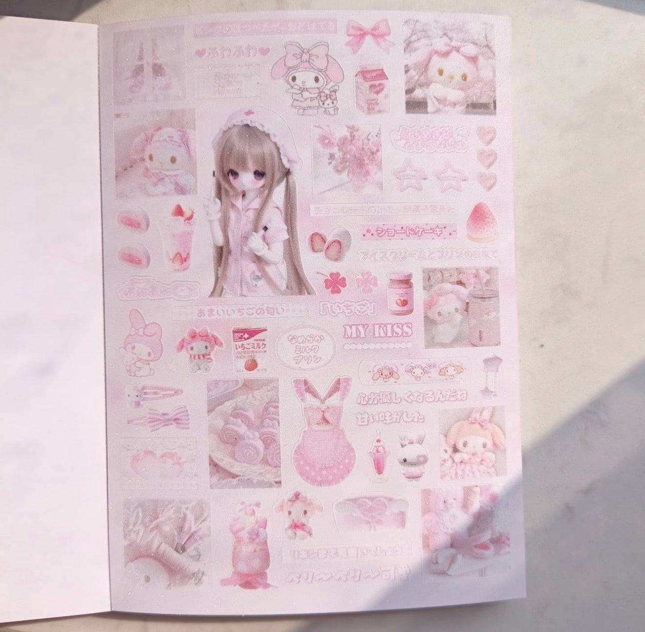 {c-贴纸书} 30p love story sticker book