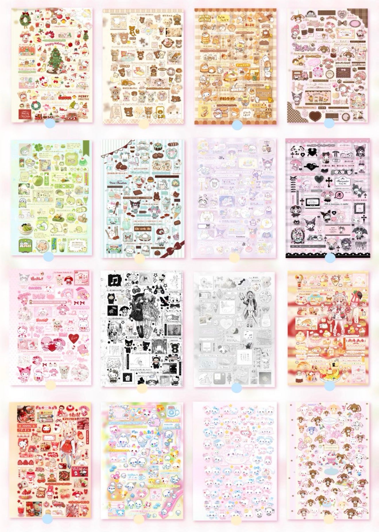 {c-贴纸书} 35p soft biscuit sticker book