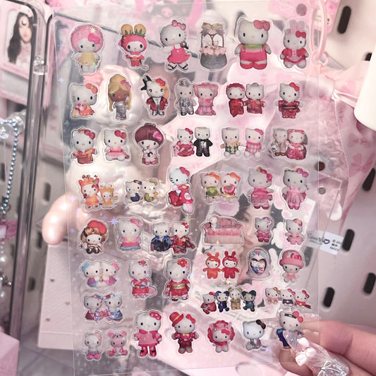 {c-艺术家} sanrio retro 3d characters
