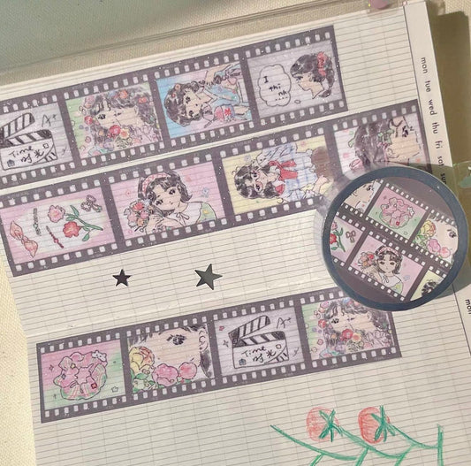 {heart bunny} film 2.0 love story glitter tape