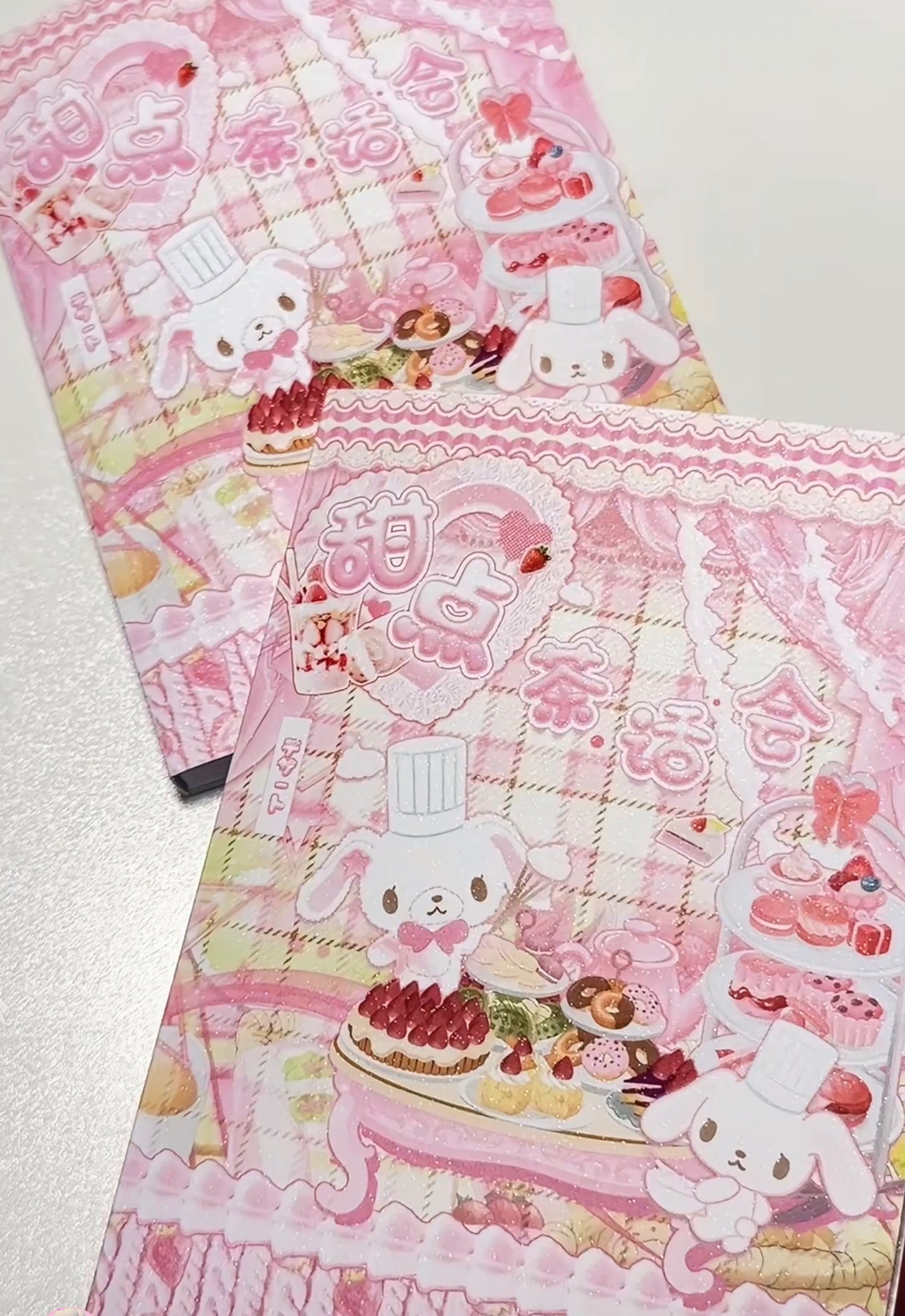 {c-贴纸书} 30p sugarbunnies tea talk sticker book