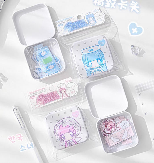 {rosyposy} x pumpum patch tin set