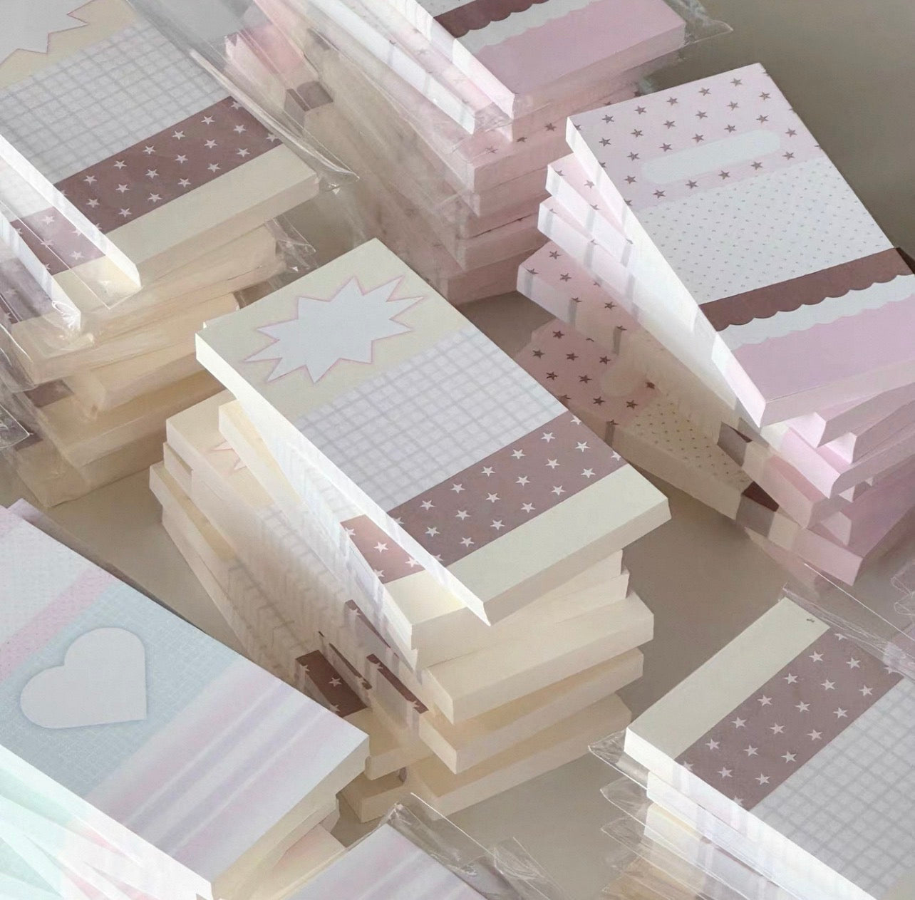 {ribbon shop} three panel design notes