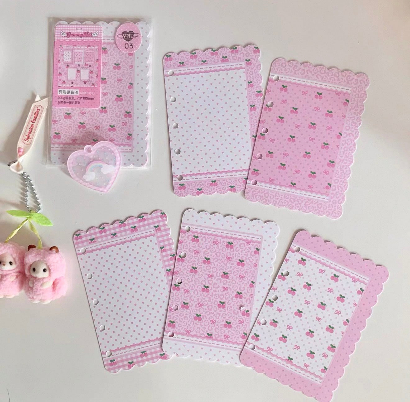 {yummylist} m5 3 types shaped refill set