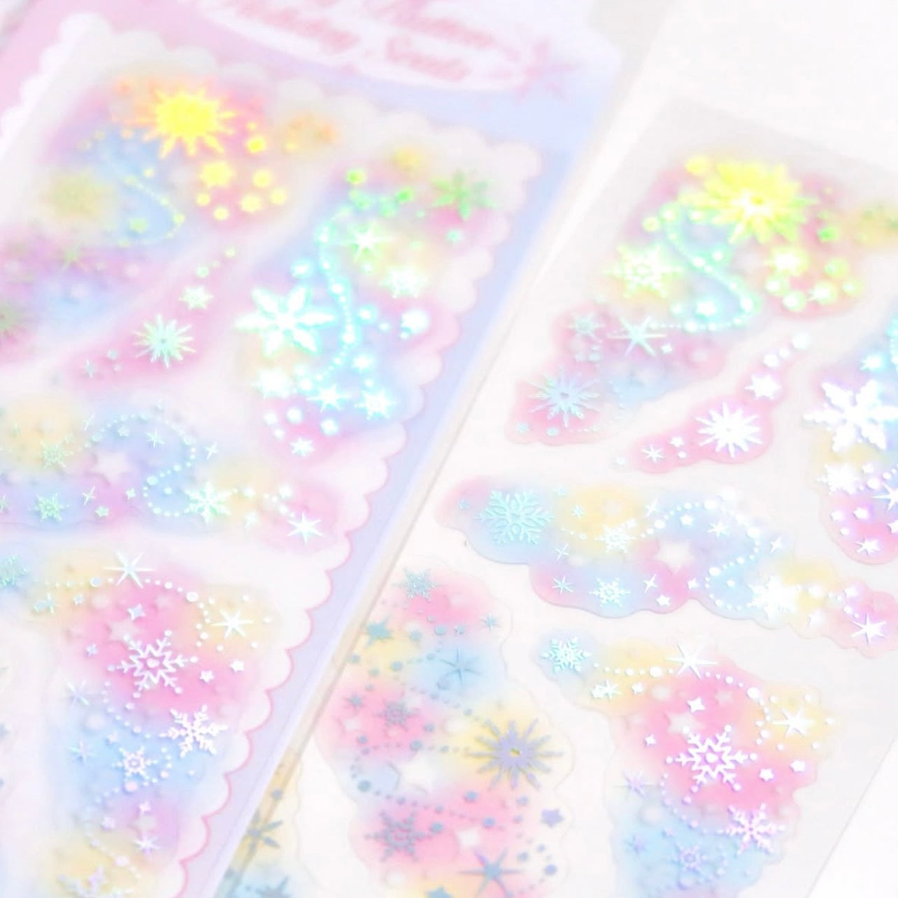 {pearly button} holiday seals