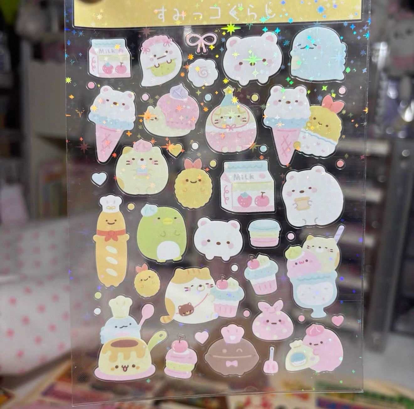{rinki day} glitter sumikko sweets