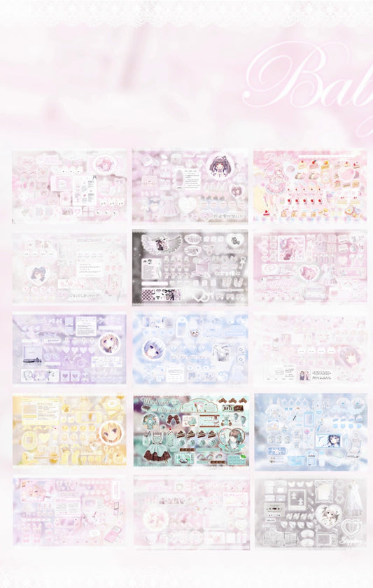 {c-贴纸书} 30p pretty soul sticker book