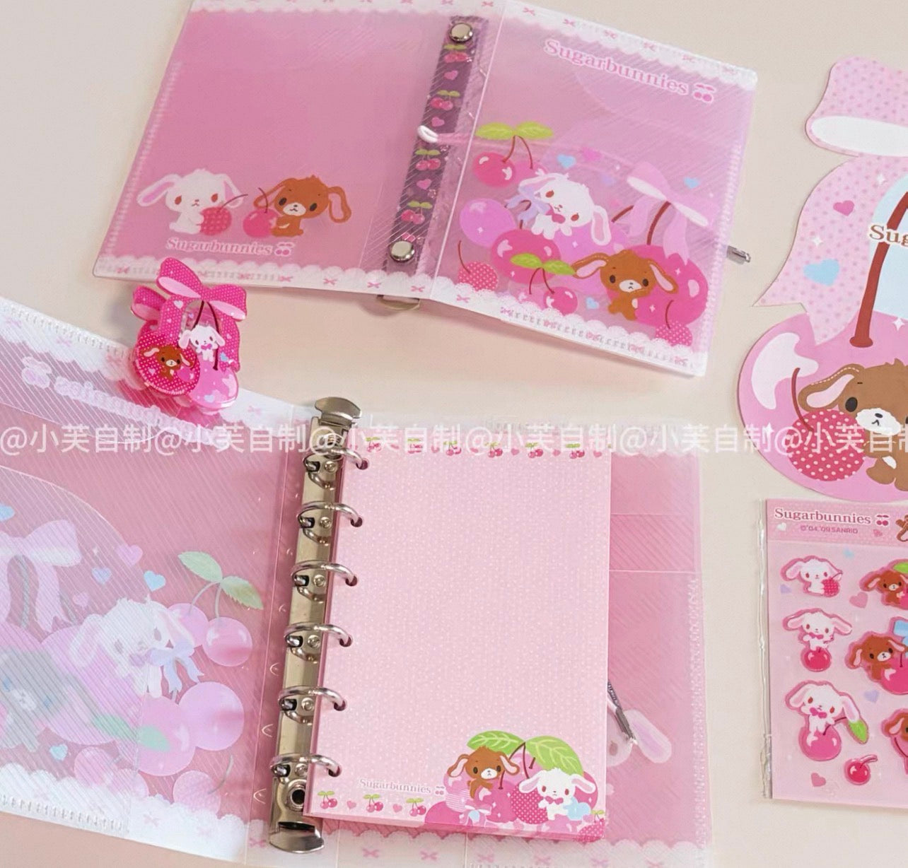 {byfufu} sugarbunnies sweet cherry m5/a7 binder