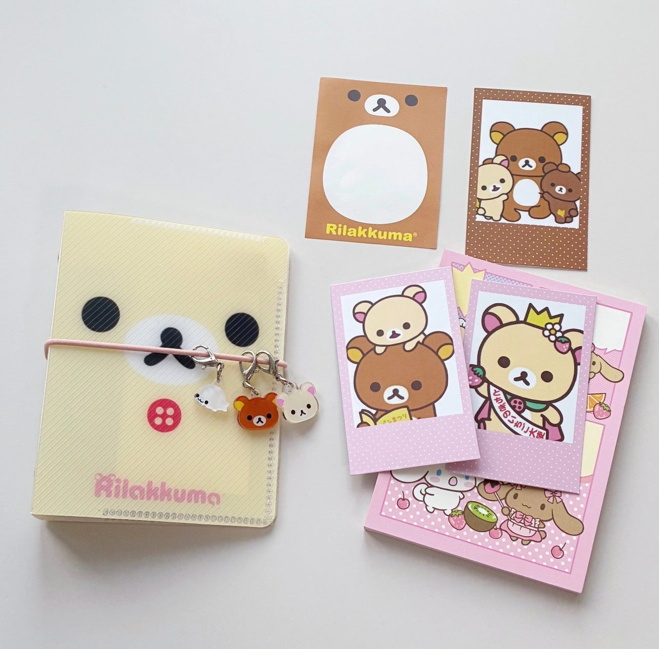 {byfufu} rilakkuma bear m5 binder