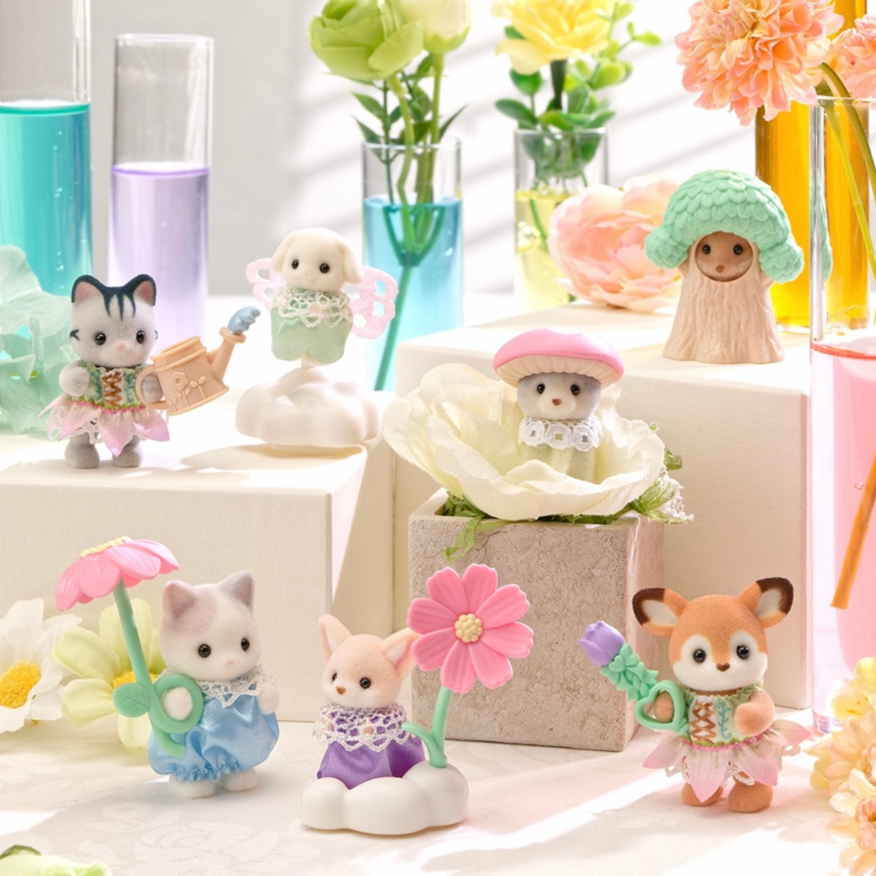 {JAPAN} sylvanian families baby flower garden (japan exlu.) blind bag