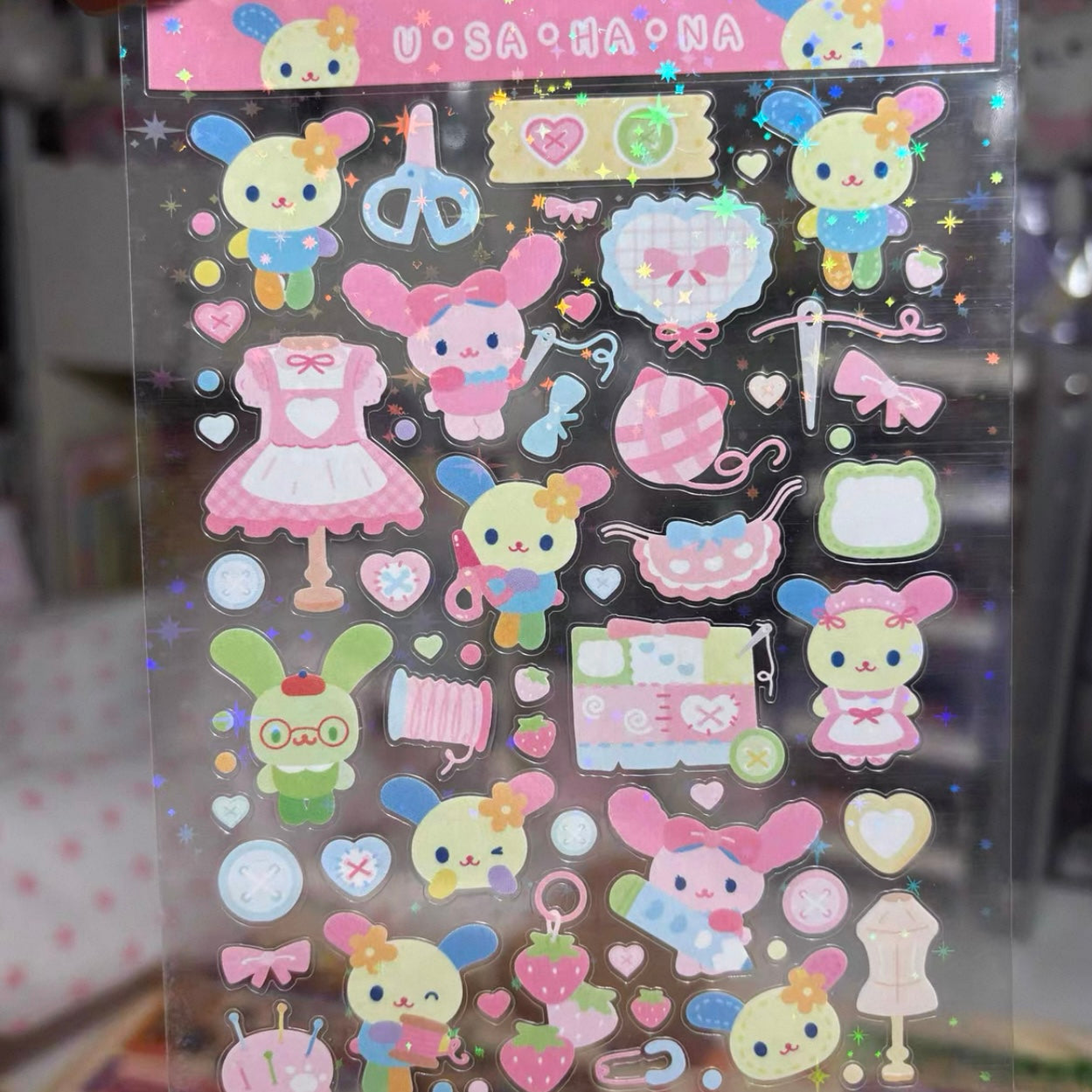 {rinki day} glitter usahana