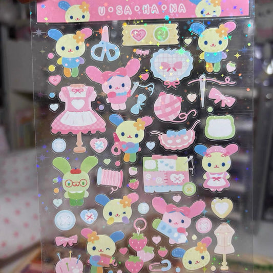 {rinki day} glitter usahana