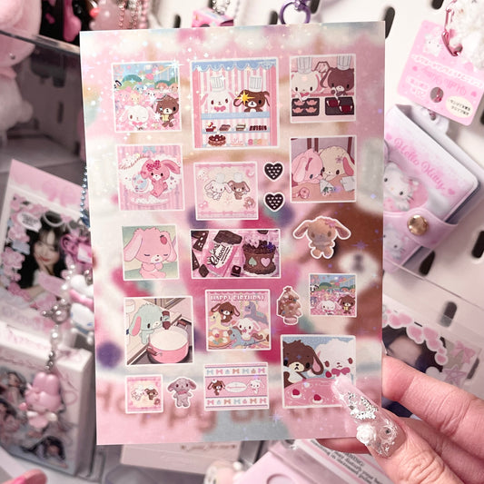 {c-艺术家} sugarbunnies squares