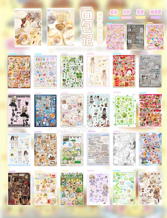 {PRE-ORDER} 27 page sticker book #3