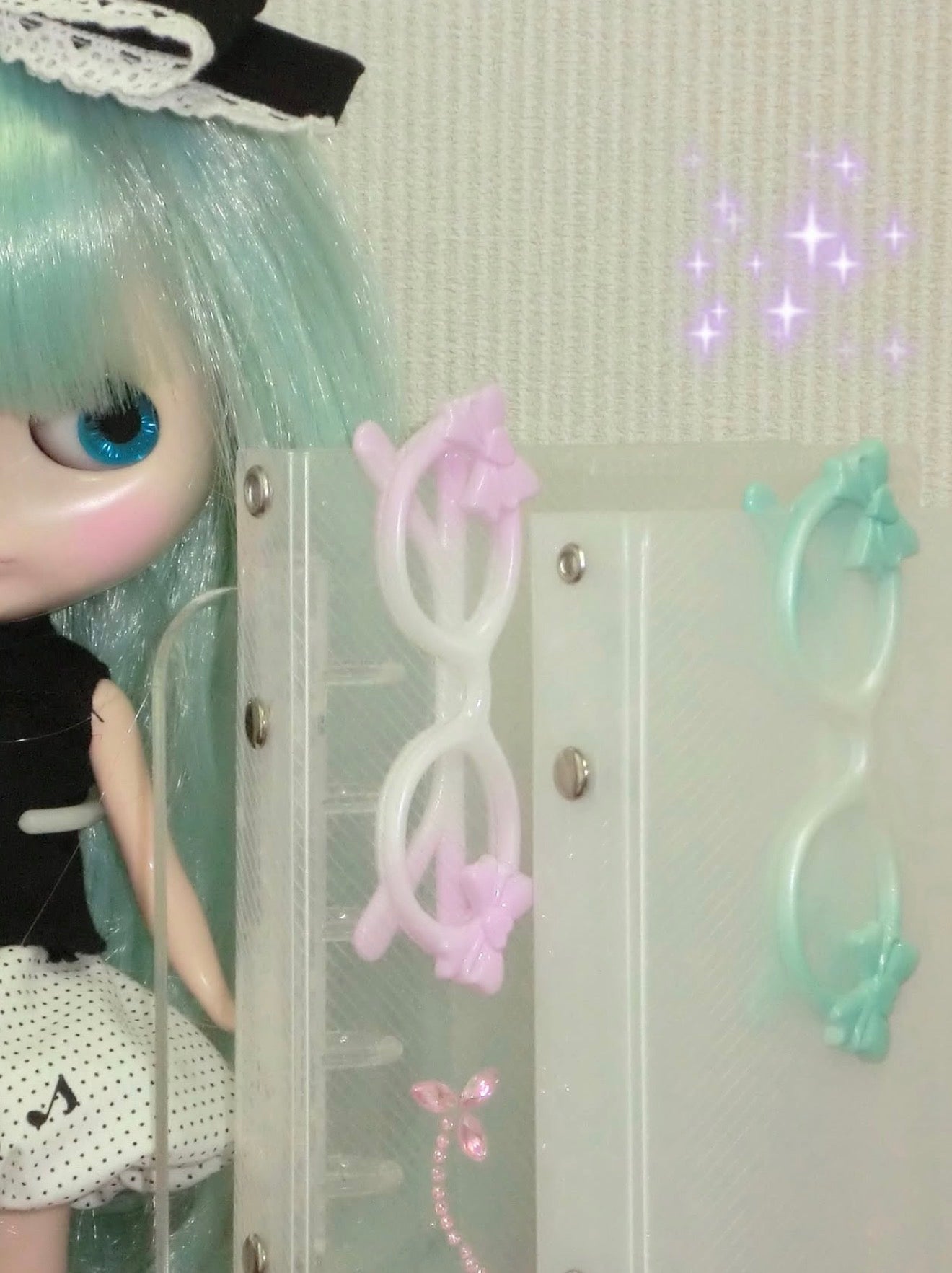 {coral tree} ver.2 glasses keyring