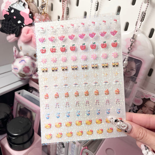 {HRTSTICKER} hello kitty emojis