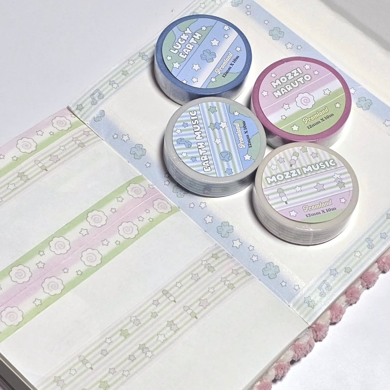 {hipromland} earth mozzi washi tape