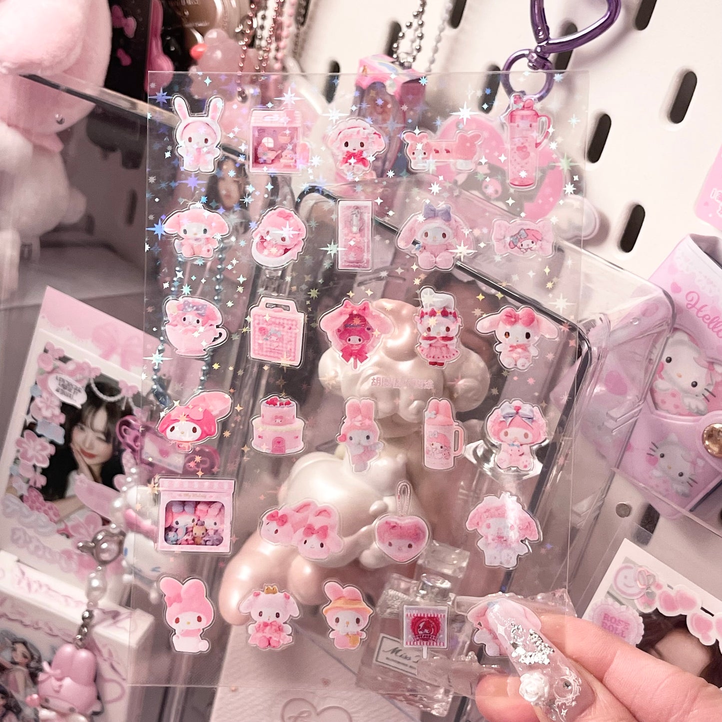 {c-艺术家} pink my melody stationery’s