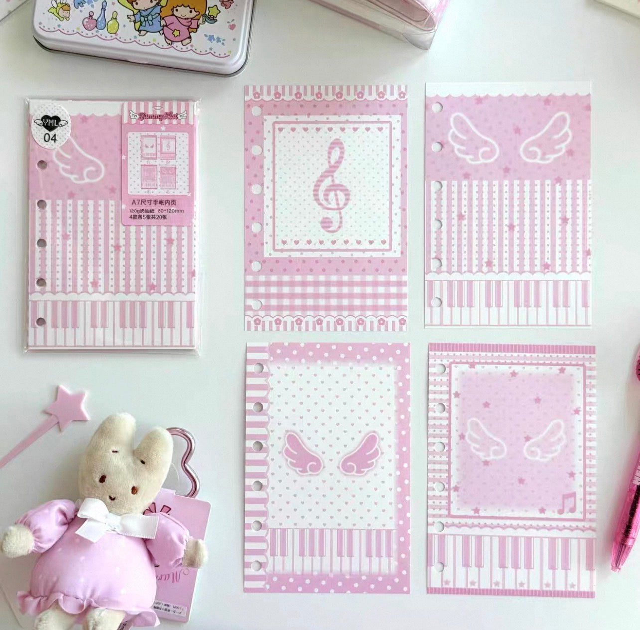 {yummylist} 3 types a7 refill set