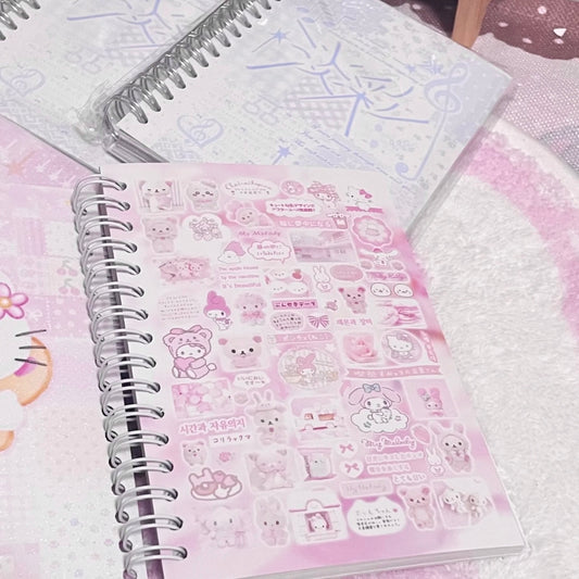 {c-贴纸书} 35 page jennycute sticker book (2 types)