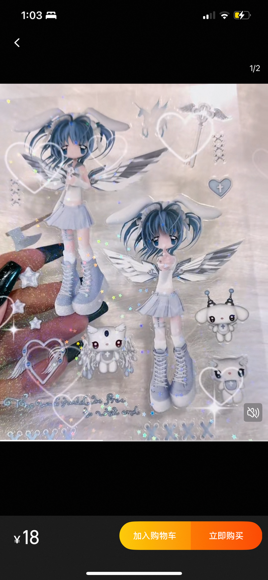{caramel rain} mechanical angel girl