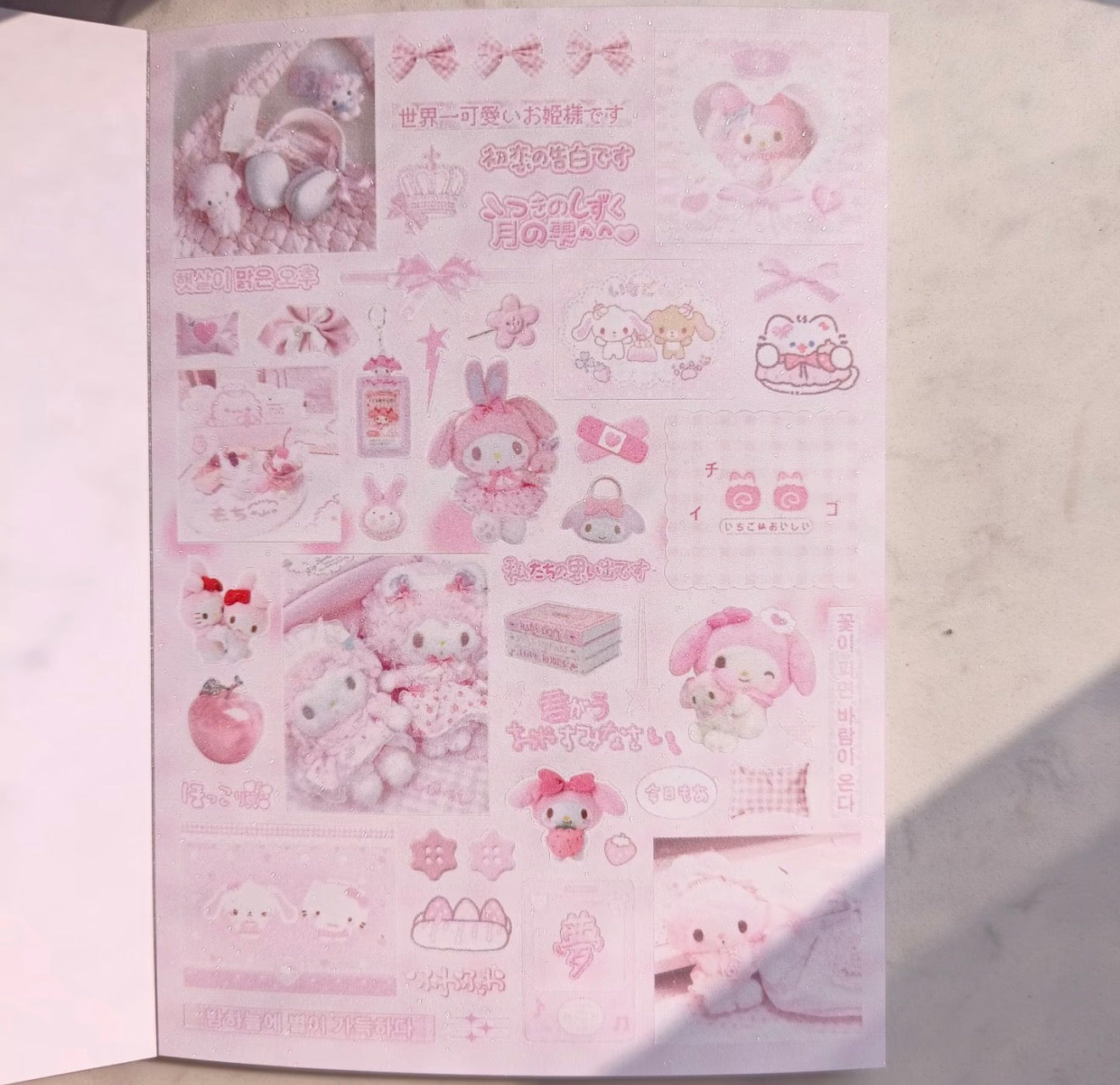 {c-贴纸书} 30p love story sticker book