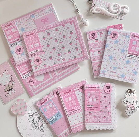 {yummylist} 3 types m5 shaped refill set