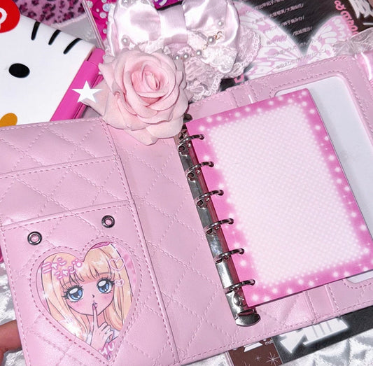 {sanwenmao} a7/m5 pink refill pages