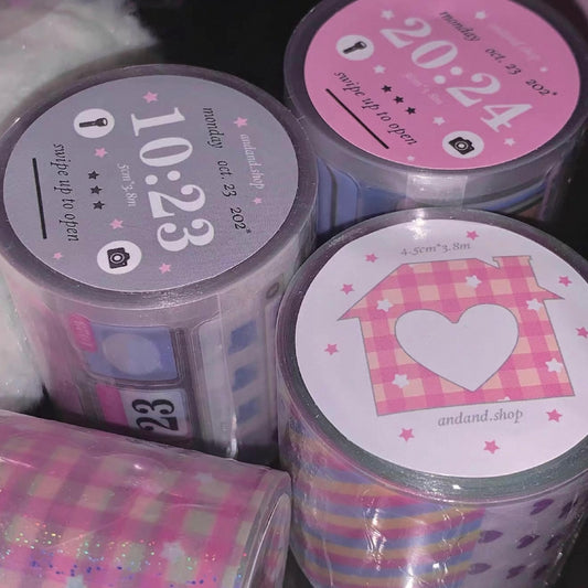 {andandshop} electric kiss cut tape