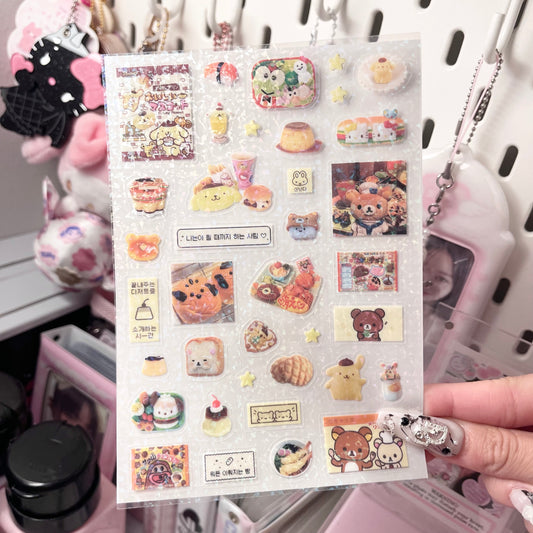 {HRTSTICKER} cute bakery