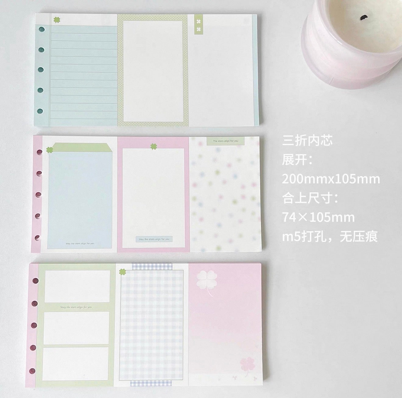 {becood} m5 foldable refill set