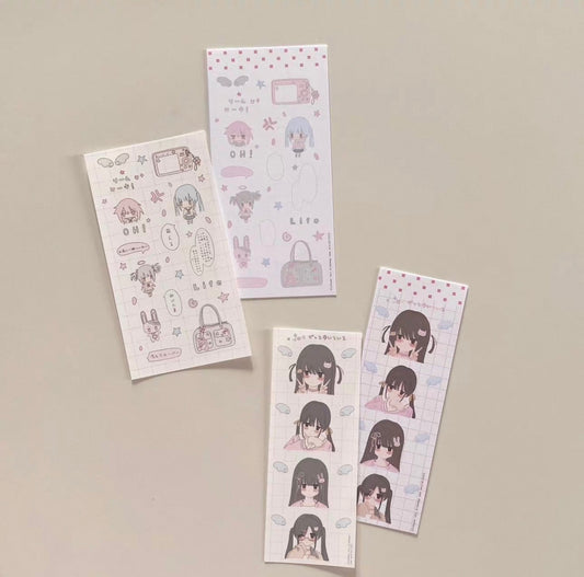 {21chuan} sheep new world: sticker sheets